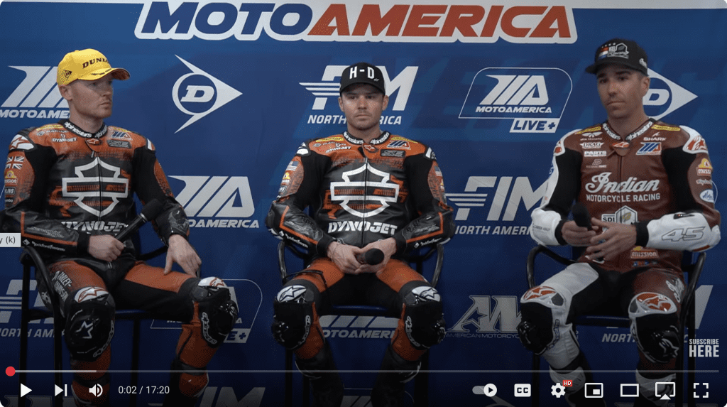 Read more about the article Video: Mission King Of The Baggers Race One Press Conference From Daytona